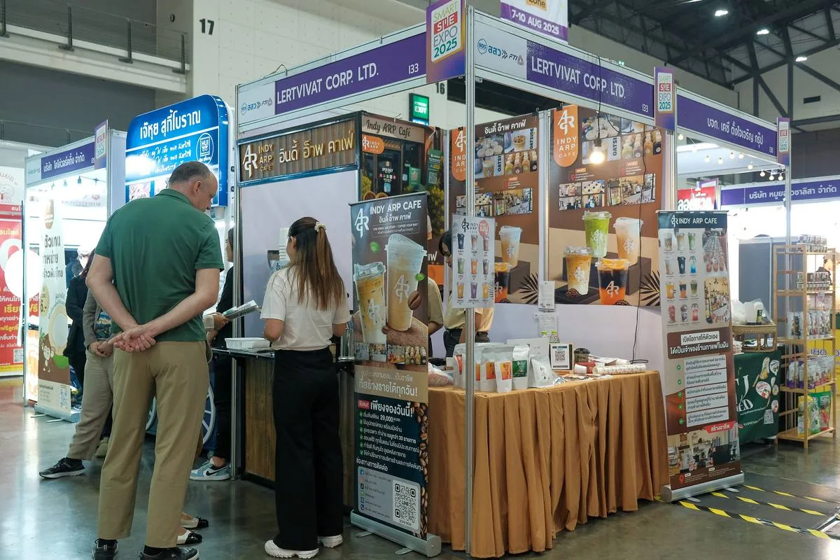บูธ ARP COFFEE ในงาน Smart SME Expo 2025